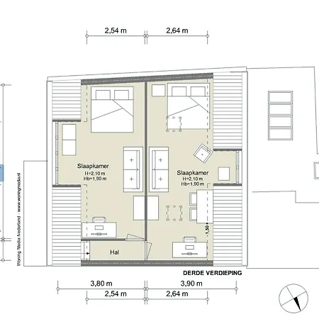 2 For 4 Pax In Monument On 3rd Floor * Амстердам